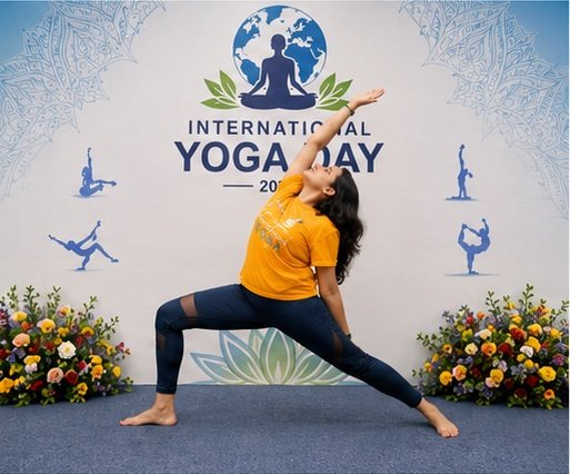 Reverse Warrior Pose